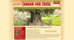 Desktop Screenshot of canaanusa.com